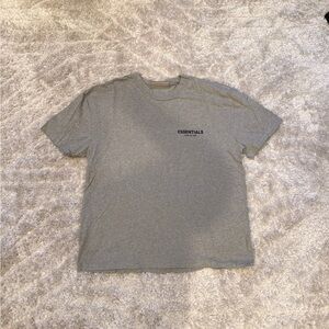 Fear of God Essentials Heather Gray T-Shirt